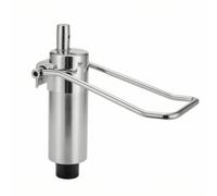 Woideklu Hydraulic Styling Base Replacement Pump Chair Lift Cylinder Pedestal Footrest Lever Cast Iron Stainless Steel Assembly Electroplated Finish Stable