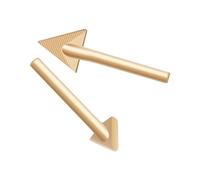 Woideklu Iron Welding Tips, Welding Head, Welding Tools, Replacement Tips for The Repair of in The Area, 2 Pieces Set, As described