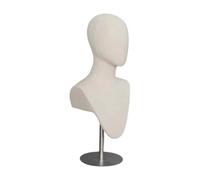 Woideklu Mannequin Head Model Display Head Jewelry Organizer Versatile Hat Display