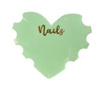 Woideklu Nail Art Display Board, Acrylic, Portable Decorative Manicure Display Base, Suitable for Nail Photography And Decoration, green