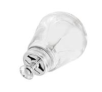 Woideklu Polish Remover Pump Bottle, Liquid Dispenser, Removal Bottle with Stainless Steel Pump for Makeup Removal, Rice, Clear, 150ml 02