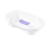 Woideklu Portable Washbasin with Built-in Cushion, Ergonomic Design, PP Drain, Suitable for The Elderly, Children, and Home Care, White