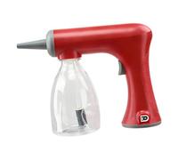 Woideklu Professional Hair Styling Device with Compact Foaming Machine, Electric Perming Tool, 300ml Steam Bottle, Red