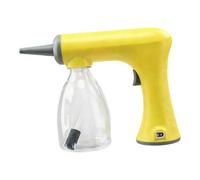 Woideklu Professional Hair Styling Device with Compact Foaming Machine, Electric Perming Tool, 300ml Steam Bottle, Yellow