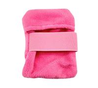 Woideklu Sand Removal Bag Glove Beach Accessory Sand Removal Tool Absorbent Soft Portable for Holidays Children's Groups, Pink