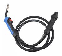 Woideklu Torch MIG 15AK Torch Welder Handle Cable CO2 Gas Shielded Configuration with Flexible Hose Brass and Housing Suitable for Repair Duties Workshop use Daily Fabrication Factory, 15AK 2m
