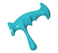Woideklu Trigger Point Massager, Pressure Point Self-Massage Aid, Handheld Massager Made of Skin-Friendly Nylon for Targeted Use By Athletes, Office Workers, A, Green