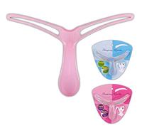 WOIWO 2 PCS Thrush Card Stereo Thrush Assistant Tool 2 Generation Hollow Eyebrow Card Cosmetic Eyebrow Shaping Tool