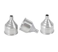 WOIWO 3PCS Small Funnel 5cm Thickened Oil Leakage Stainless Steel Wine Pot Original Funnel