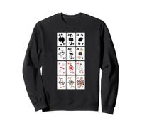 Wojak Meme Playing Cards Sweatshirt