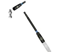 WojBear 1 Pcs 150 mm Extended Deep Socket 10 mm, Hexagon Nut Setter Driver Drill Bits Set with 1/4 hex Shank, Long Reach Impact Driver, Nut Runners Bolt Extractor Sockets