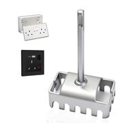 WojBear 1 PCS Square Hole Cutter for Electrical Box (19.0×8.6×4.5 cm), Concrete High-Strength SDS Plus Square Hole Punch, Hole Bit Applicable to Brick, Concrete, Cement