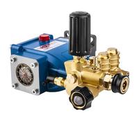 WOJET Triplex Plunger Pressure Washer Pump, 3600PSI 2.7GPM, 3/4" Shaft, Self-Priming, Horizontal Replacement Pump Kit for Honda GX160 GX190 GX200, Dewalt 3000PSI, Simpson 90037, Generac 5-7HP Engines