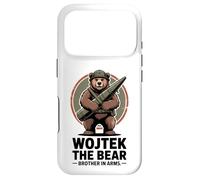 Wojtek Bear Soldier Artillery Case for iPhone 17 Pro
