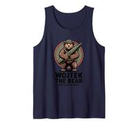 Wojtek Bear Soldier Artillery Tank Top