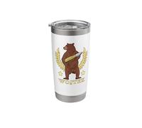 Wojtek Bear Stainless Steel Insulated Tumbler
