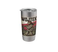 Wojtek The Bear Stainless Steel Insulated Tumbler