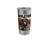 Wojtek The Bear Stainless Steel Insulated Tumbler