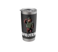 Wojtek The Bear Stainless Steel Insulated Tumbler
