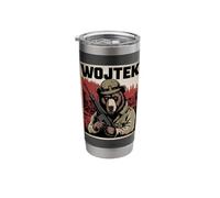 Wojtek The Bear Stainless Steel Insulated Tumbler