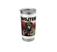 Wojtek The Bear Stainless Steel Insulated Tumbler