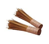 Wok Brush Set of 2 Bamboo Extra Strong Eco Friendly Cleaning