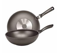 Wok Pan 30cm Asia Frying Cooking Kitchen Helper Roast Lunch Cooking Utensils