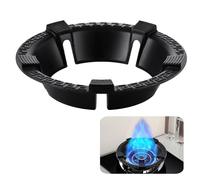 Wok Support Ring, Windproof Cast Iron Burner for Gas Stove, Non-Slip Pot Pan Holder, Energy-Saving Wok Stand, Compatible with 5-Claw Racks or Grates