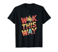 Wok This Way Funny Saying Food Humor Chef Chinese Cooking Value Graphic T-Shirt