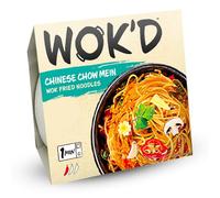 Wok'd Chinese Chow Mein Wok Fried Microwave Instant Noodles, 1 x 200g Pot