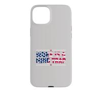 Woke Is A Mind Trap USA Flag Case for iPhone 15 Plus