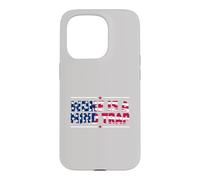 Woke Is A Mind Trap USA Flag Case for iPhone 15 Pro