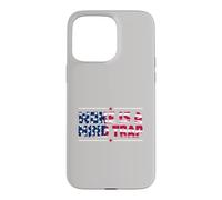 Woke Is A Mind Trap USA Flag Case for iPhone 15 Pro Max