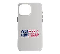 Woke Is A Mind Trap USA Flag Case for iPhone 16 Pro Max