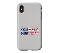 Woke Is A Mind Trap USA Flag Case for iPhone X/XS