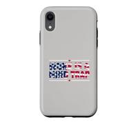 Woke Is A Mind Trap USA Flag Case for iPhone XR