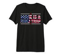 Woke is A Mind Trap USA Flag Premium T-Shirt
