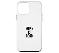 Woke is Dead Bold Statement Design Political Message Apparel Case for iPhone 12 mini