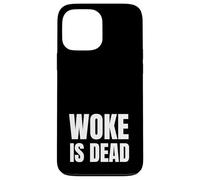 Woke Is Dead Funny SP Reference Ironic Humor Brainrot Case for iPhone 13 Pro Max