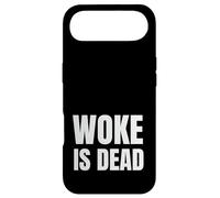Woke Is Dead Funny SP Reference Ironic Humor Brainrot Case for iPhone Air
