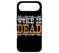 Woke Is Dead Go Woke Go Broke Unwoke Meme Case for iPhone Air