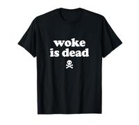 Woke is Dead Go Woke Go Broke Unwoke Meme T-Shirt