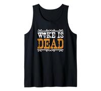 Woke Is Dead Go Woke Go Broke Unwoke Meme Tank Top