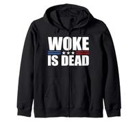 Woke Is Dead Zip Hoodie