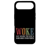Woke Just Means you Give A Damn about other people - Pride Case for iPhone Air