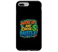 Woke Up And Chose Hustle Graffiti Motivational Entrepreneur Case for iPhone 7 Plus/8 Plus