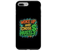 Woke Up And Chose Hustle Graffiti Motivational Entrepreneur Case for iPhone 7 Plus/8 Plus