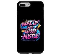 Woke Up And Chose Hustle Graffiti Motivational Entrepreneur Case for iPhone 7 Plus/8 Plus