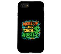 Woke Up And Chose Hustle Graffiti Motivational Entrepreneur Case for iPhone SE (2020) / 7 / 8