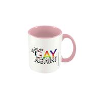 Woke Up Gay Again Mug Pyramid International Pink One Size